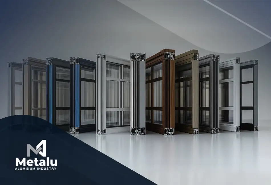 أنواع الشبابيك الألوميتال